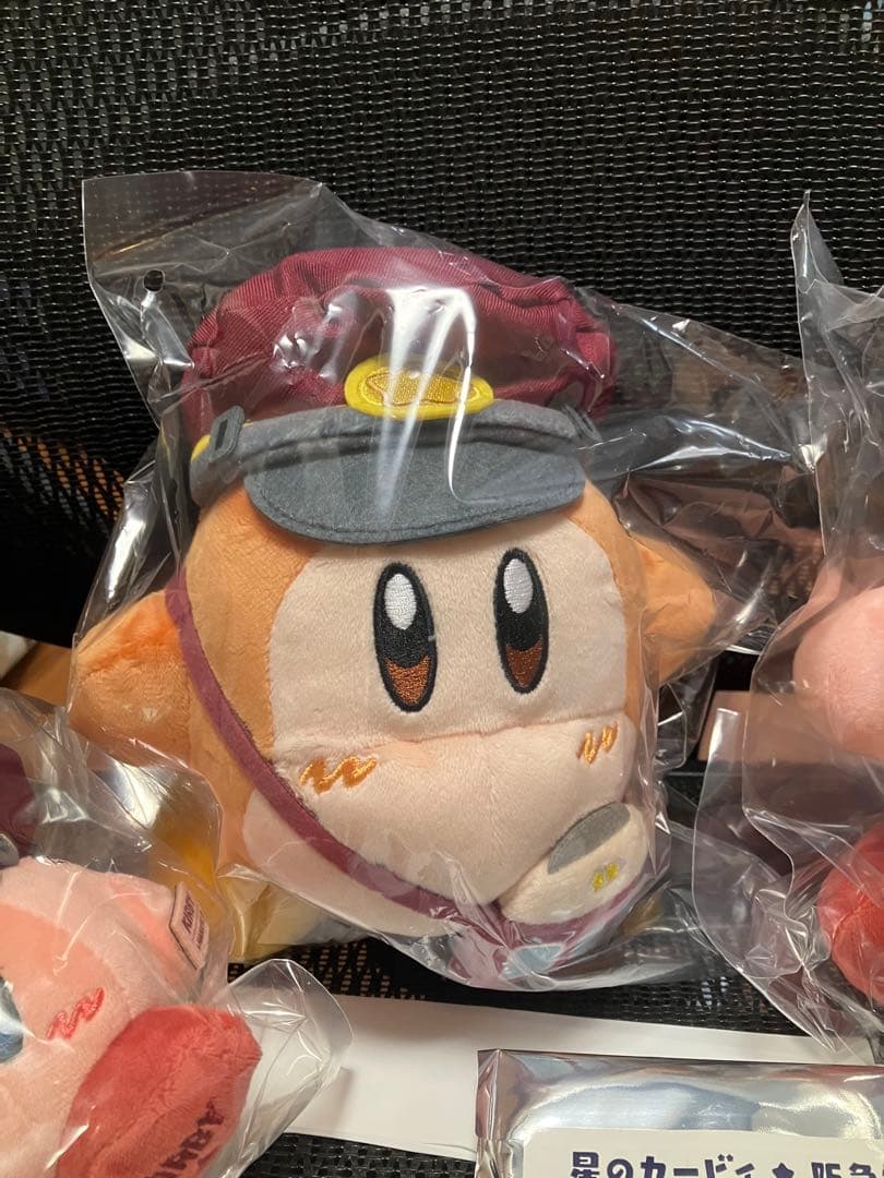 阪急電車　星のカービィ ワドルディ お顔厳選ぬいぐるみ4個+ ノベリティー