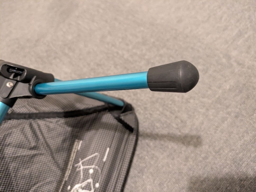 超絶軽い♪Helinox ヘリノックス チェアゼロ　ブラック　（中古）