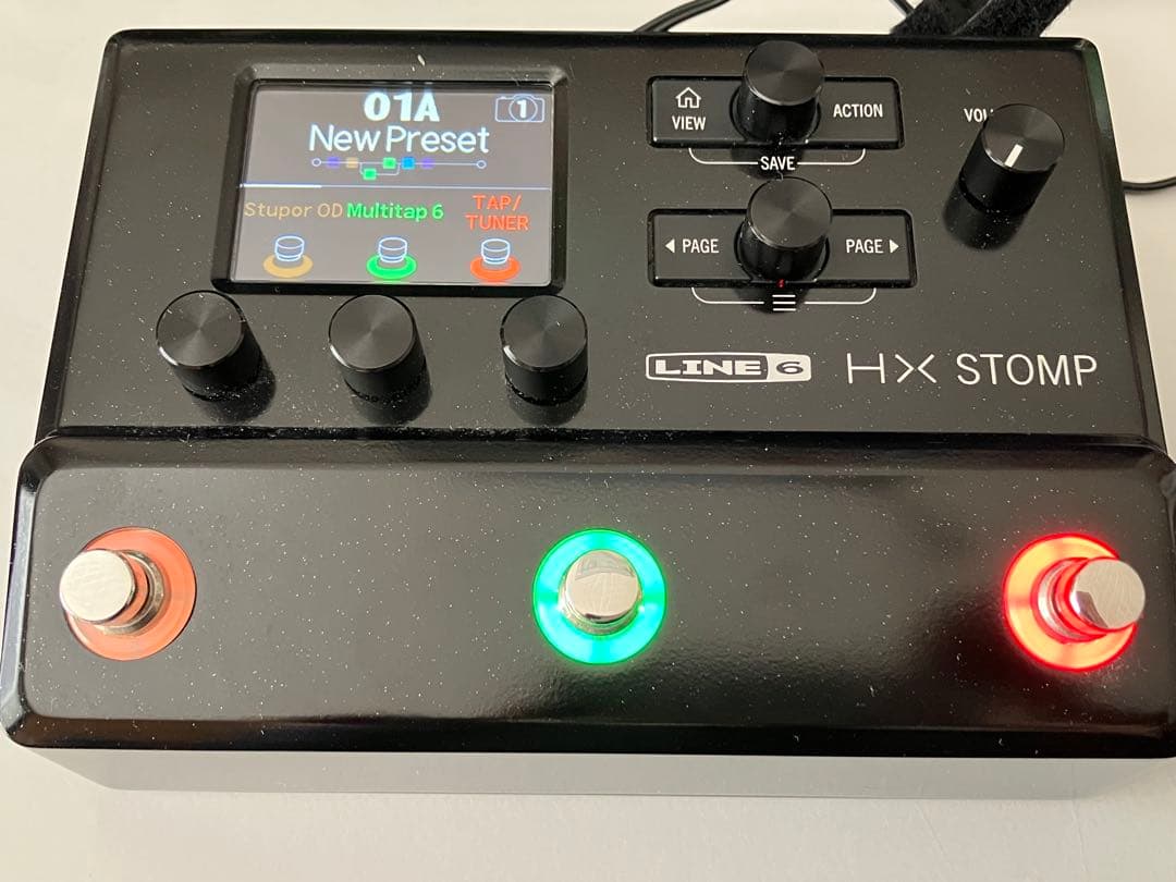 【傷あり中古品】Line 6 HX Stomp マルチエフェクター