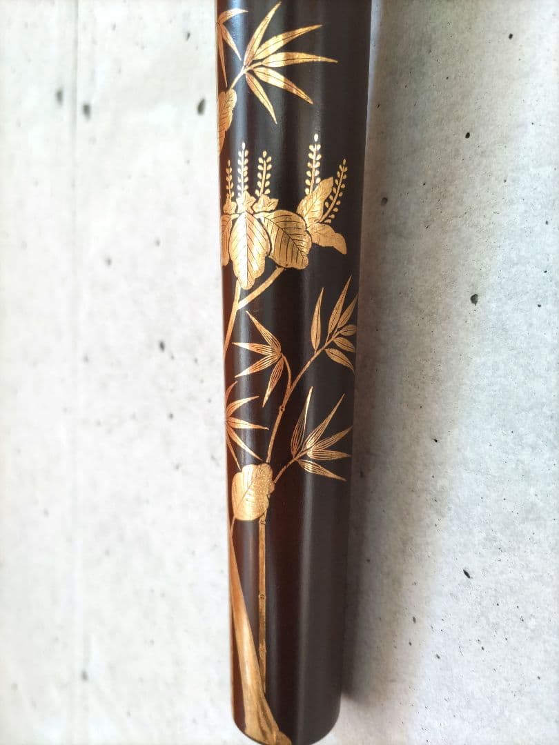 茶道具 掛花入 南蛮鉄 中川浄益 即中斎書付 NO636