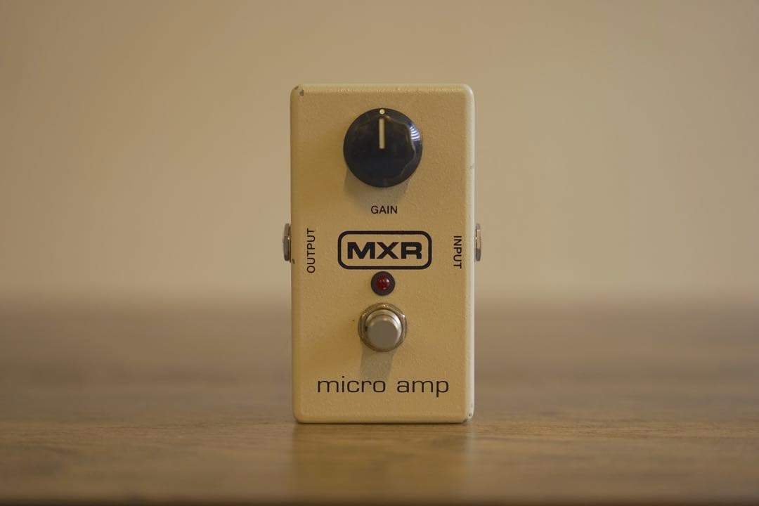 MXR micro amp 動作確認済み