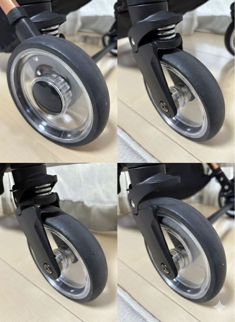 SKISOPGOペットカート ブラック/ブラウン