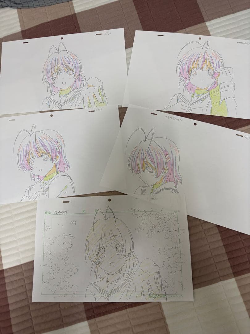 CLANNAD 描き下ろし生動画 原画 古河渚 京ア二 京都アニメーション