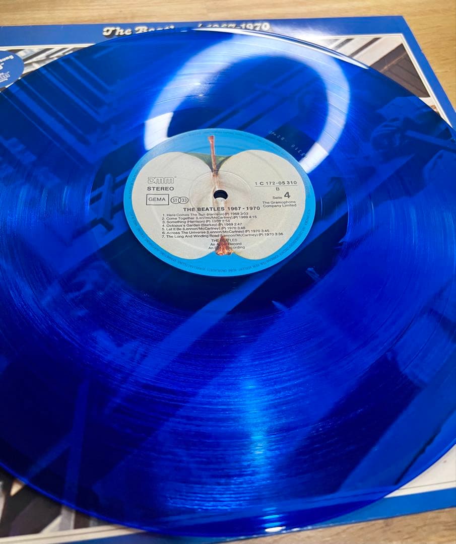 【希少】ビートルズ　1967-1970 ドイツ盤　青盤　青色　まとめ買い推奨