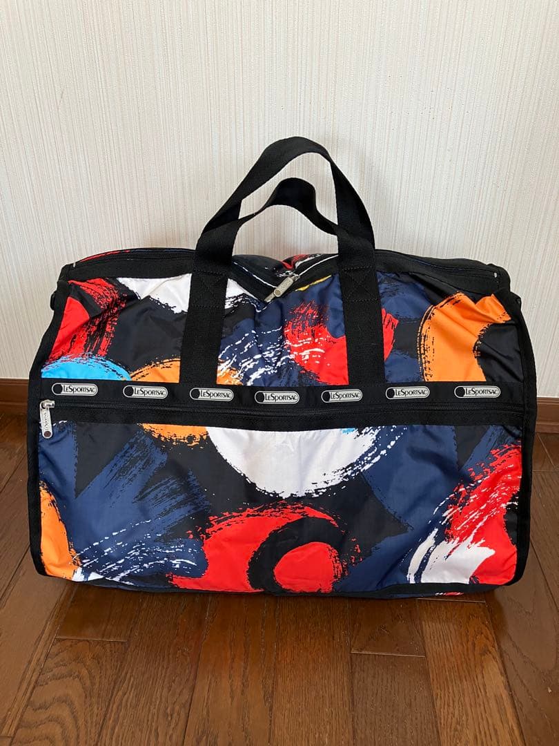 クリスマスローズ　レスポートサック　新品未使用　ボストン50