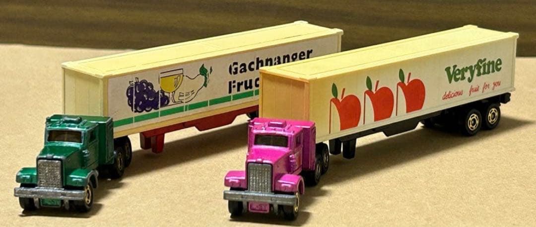 ロングトミカ ダイヤモンドレオ バントレーラー 2台セット