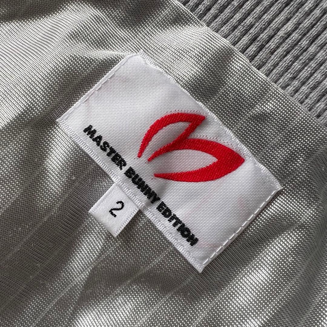 パーリーゲイツ　マスターバニー　ダウンジャケット　シルバー　銀色　レディース　L