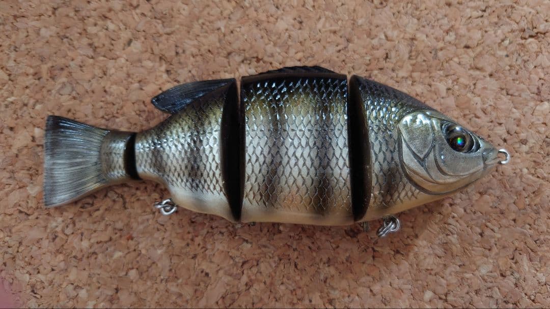 【西根ルアーワークス非売品プロトタイプ】トュルーライフスイムベイト