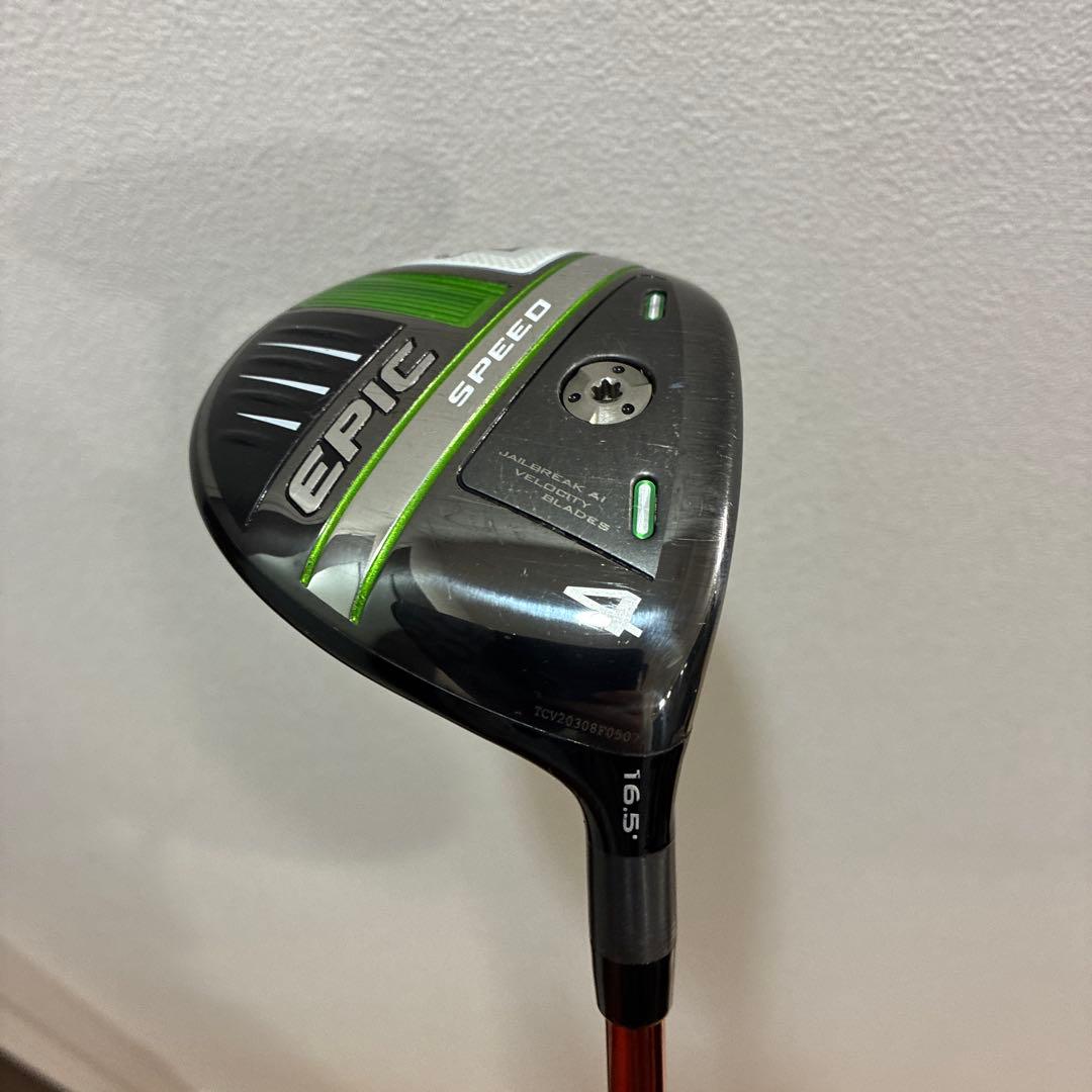 EPIC SPEED 希少4番フェアウェイウッド 16.5度