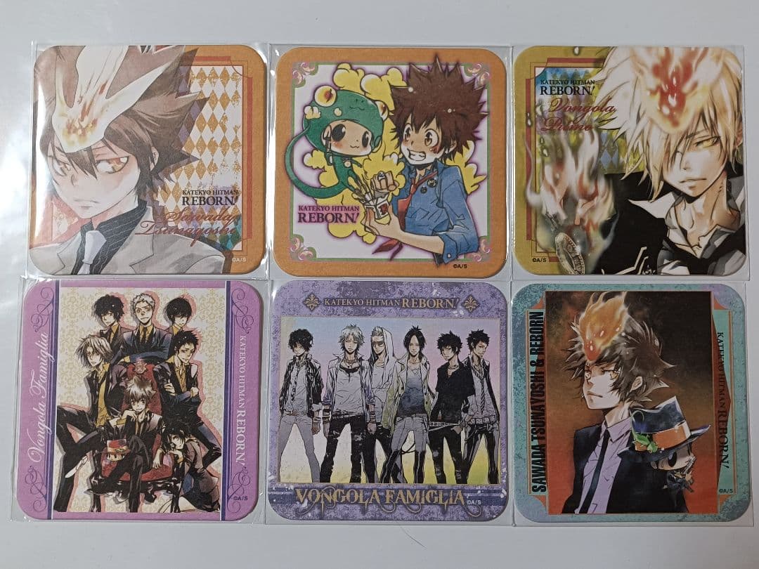 REBORN リボーン ジャンプフェスタ 2019 アートコースター 12枚 ①