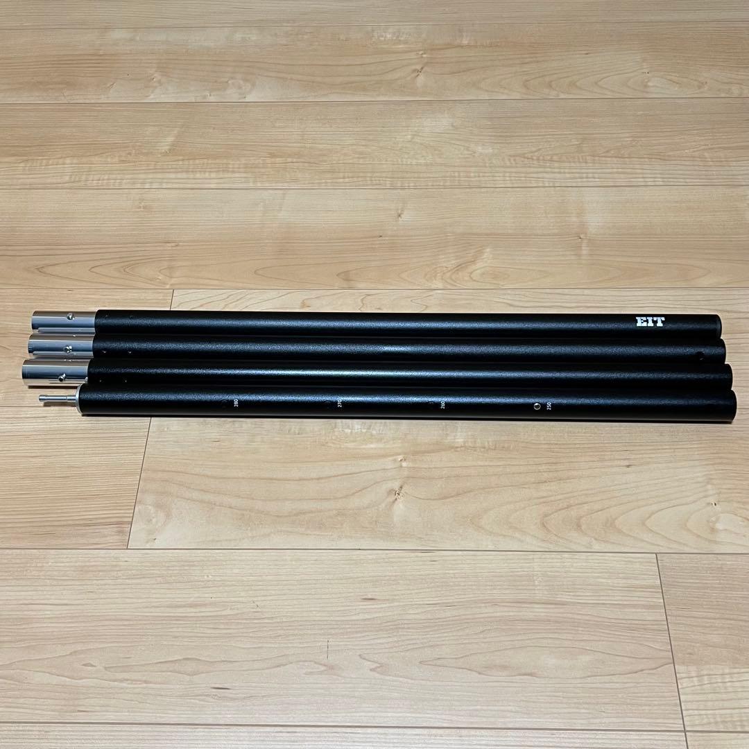 YUNAN ユナン ブラックポール 2800 タープポール