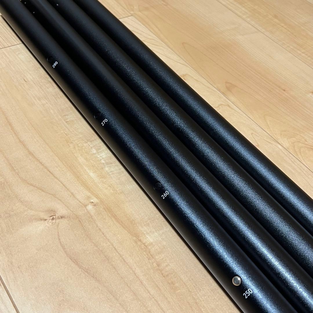 YUNAN ユナン ブラックポール 2800 タープポール