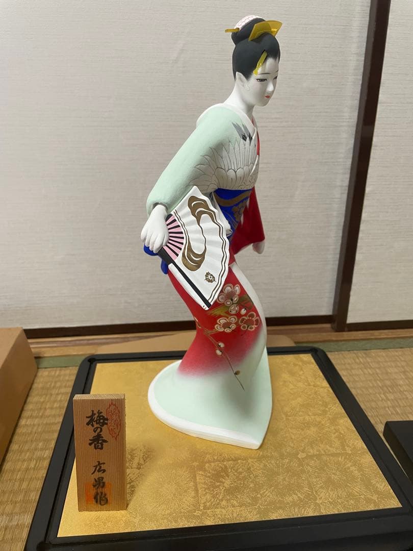 博多人形　本田広男作　ケース付き　新品