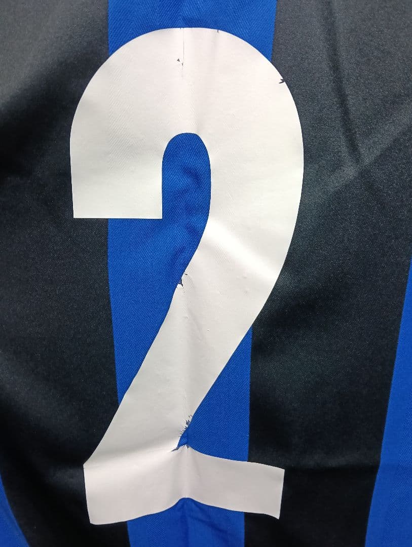 正規品！インテル・ミラノ ユニフォーム 05-06 ホームLサイズ 背番号2