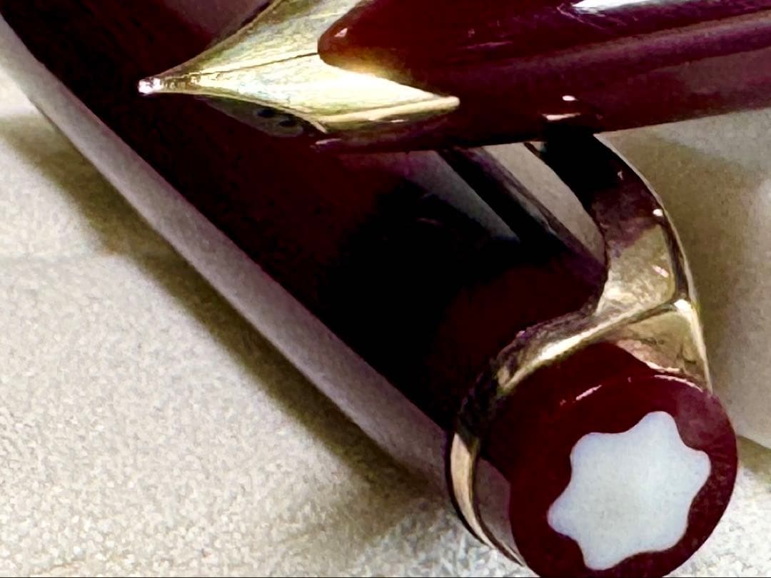 【極美品】モンブランNO24 1960s 万年筆 ボルドー