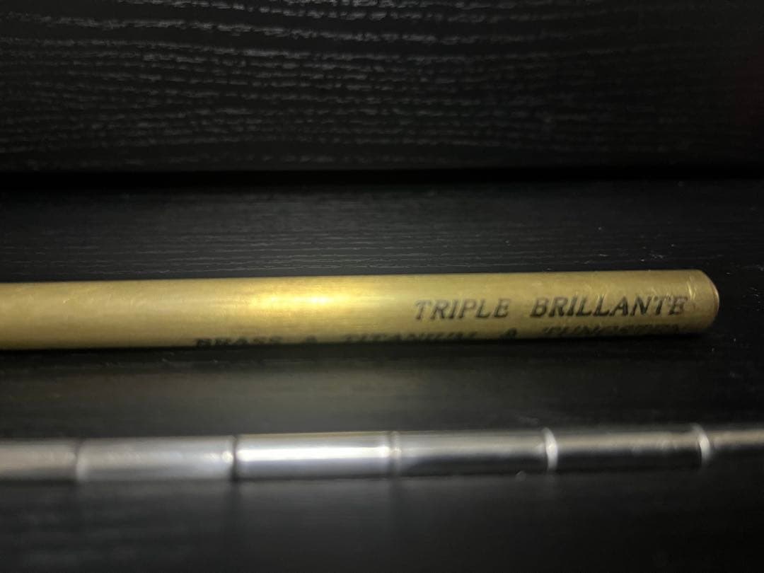 チェロのエンドピン　見附トリプルブリランテ10mm 50cm