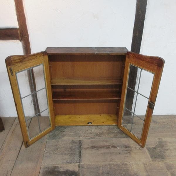 イギリス アンティーク 家具 ビューローブックケース デスク 本棚 6168e