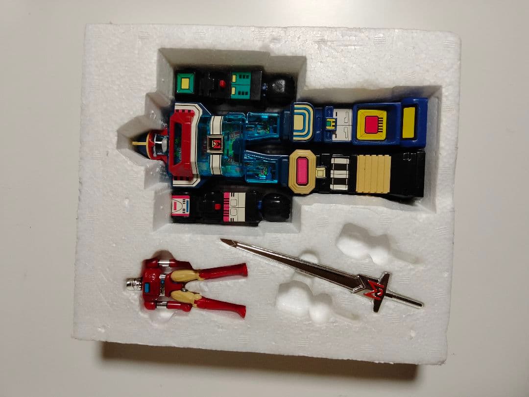 美品、六神合体 ゴッドマーズ 超合金【昭和レトロ】値上げ