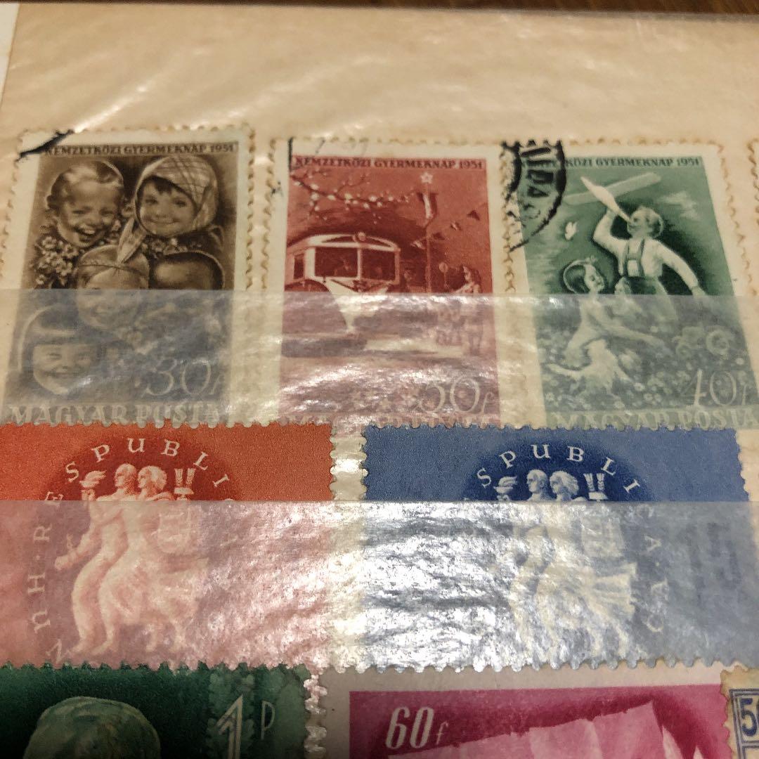 欧州使用済み切手帳　昭和時代　約360枚　海外　ヨーロッパ