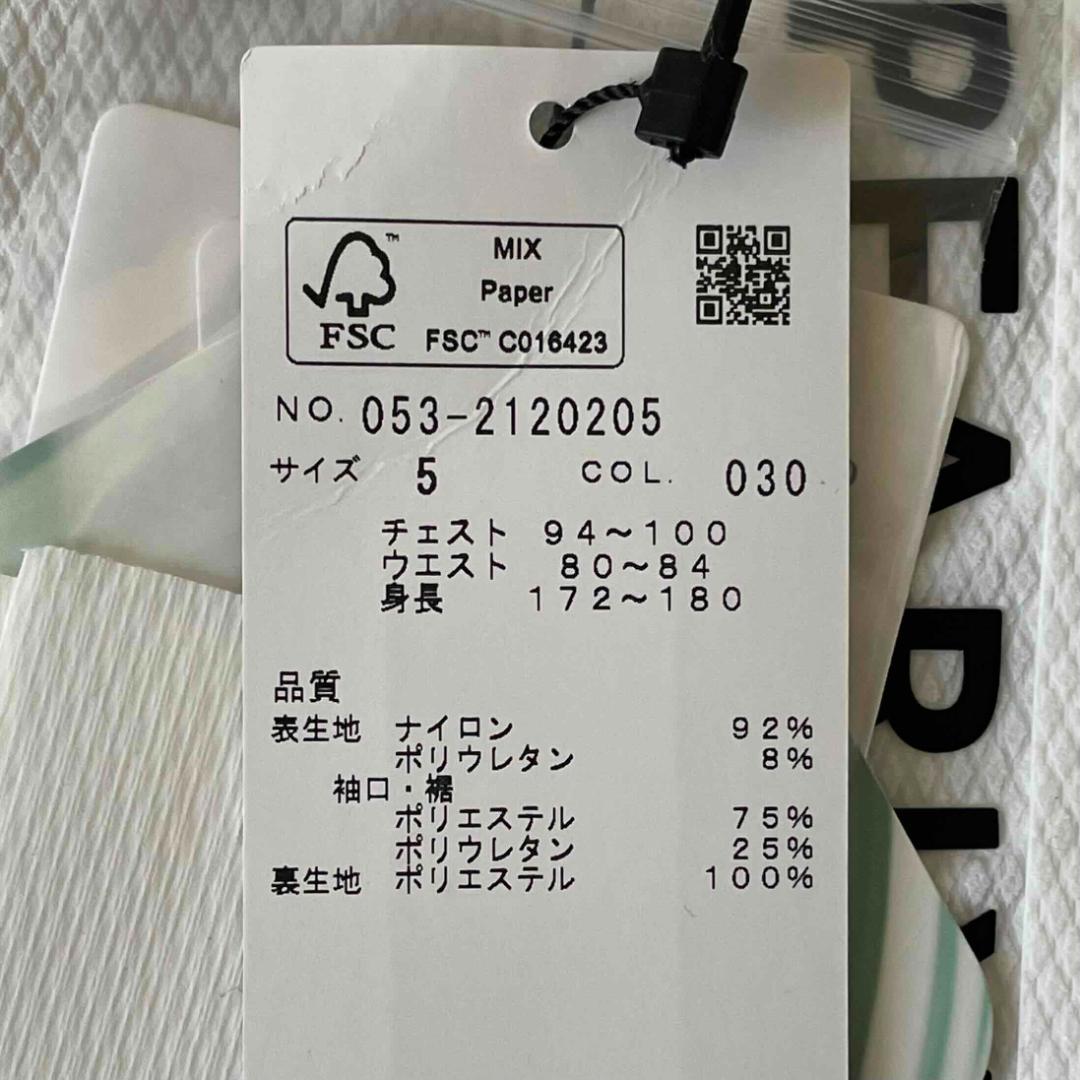 ★新品★パーリーゲイツ エアシャット ジャケット ダイヤドビー柄 白 サイズ5