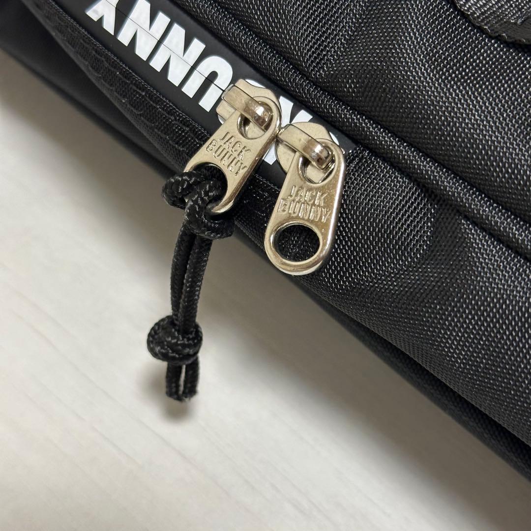 JACK BUNNY ジャックバニー キャディバッグ 黒　美品　ゴルフ