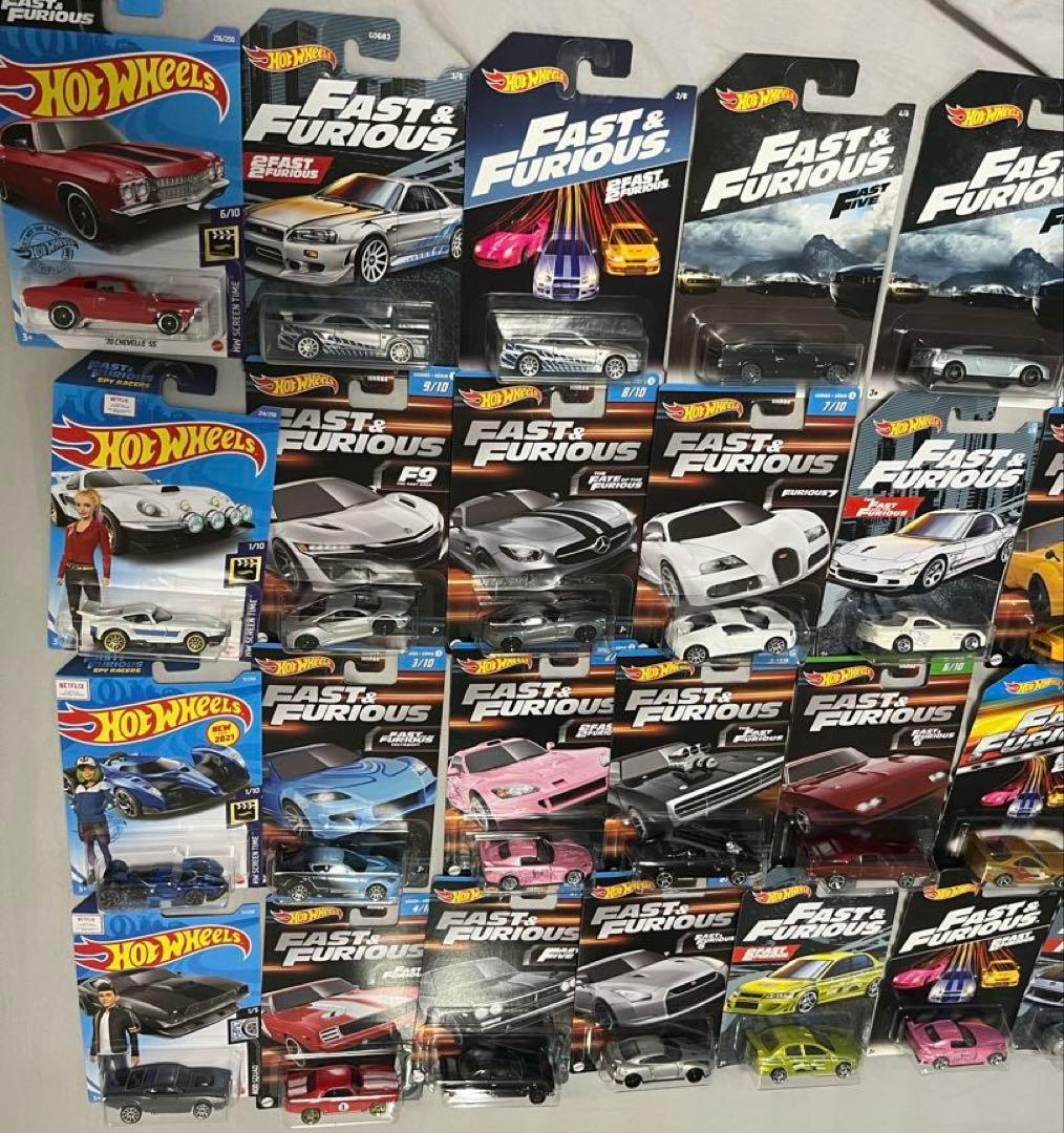 Hot Wheels Fast & Furious 52台セット