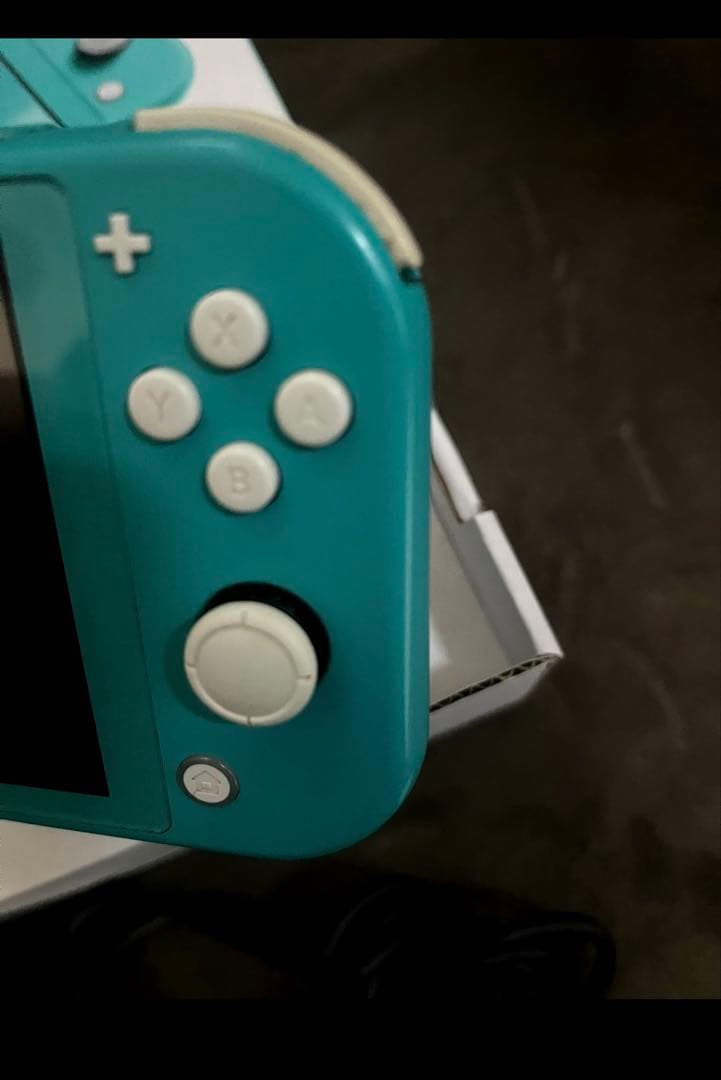 Nintendo Switch Lite本体　ケースジャンク品　ターコイズ