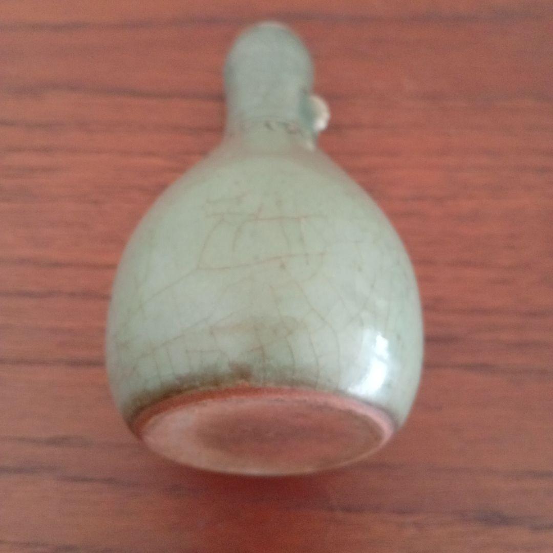 青磁　徳利　（古唐津、李朝、高麗）