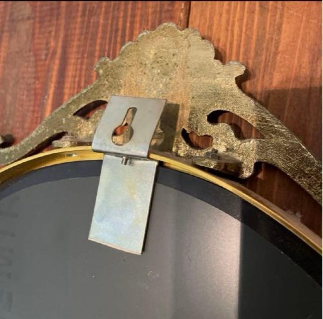 美品　ヴィンテージ　ウォールミラー　壁掛け鏡　雰囲気ある　飾りやすいサイズ