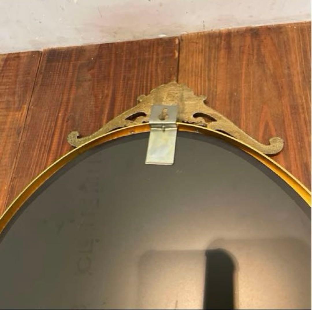 美品　ヴィンテージ　ウォールミラー　壁掛け鏡　雰囲気ある　飾りやすいサイズ