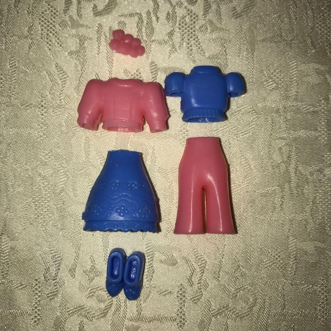 グリコおまけ　昭和　レトロ　パピーちゃん(スイス民族ドレス　パンタロンルック)