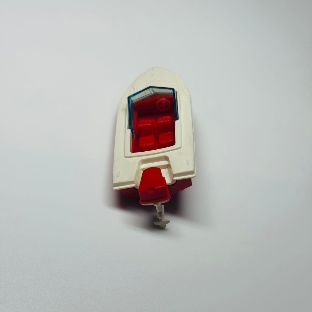 【日本製】希少！ レア！ トミカ ヤマハボートトレーラー白/赤