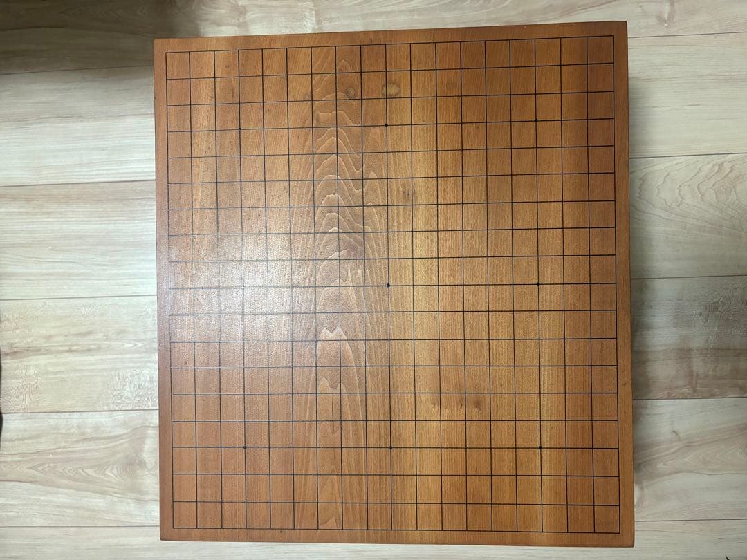 脚付き碁盤＋本蛤碁石・那智黒石セット｜昭和レトロ 実用品 囲碁セット