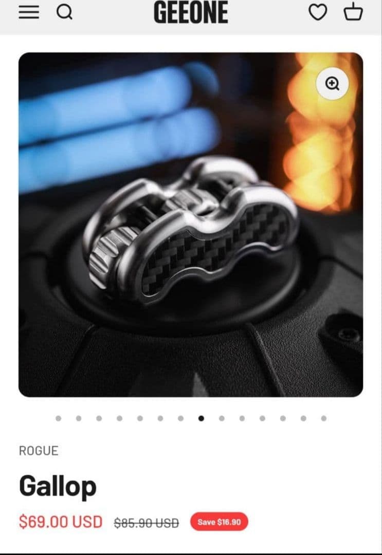 な*お様 「正規品」ROGUE Gallop　SS製　EDC　フィジェットトイ