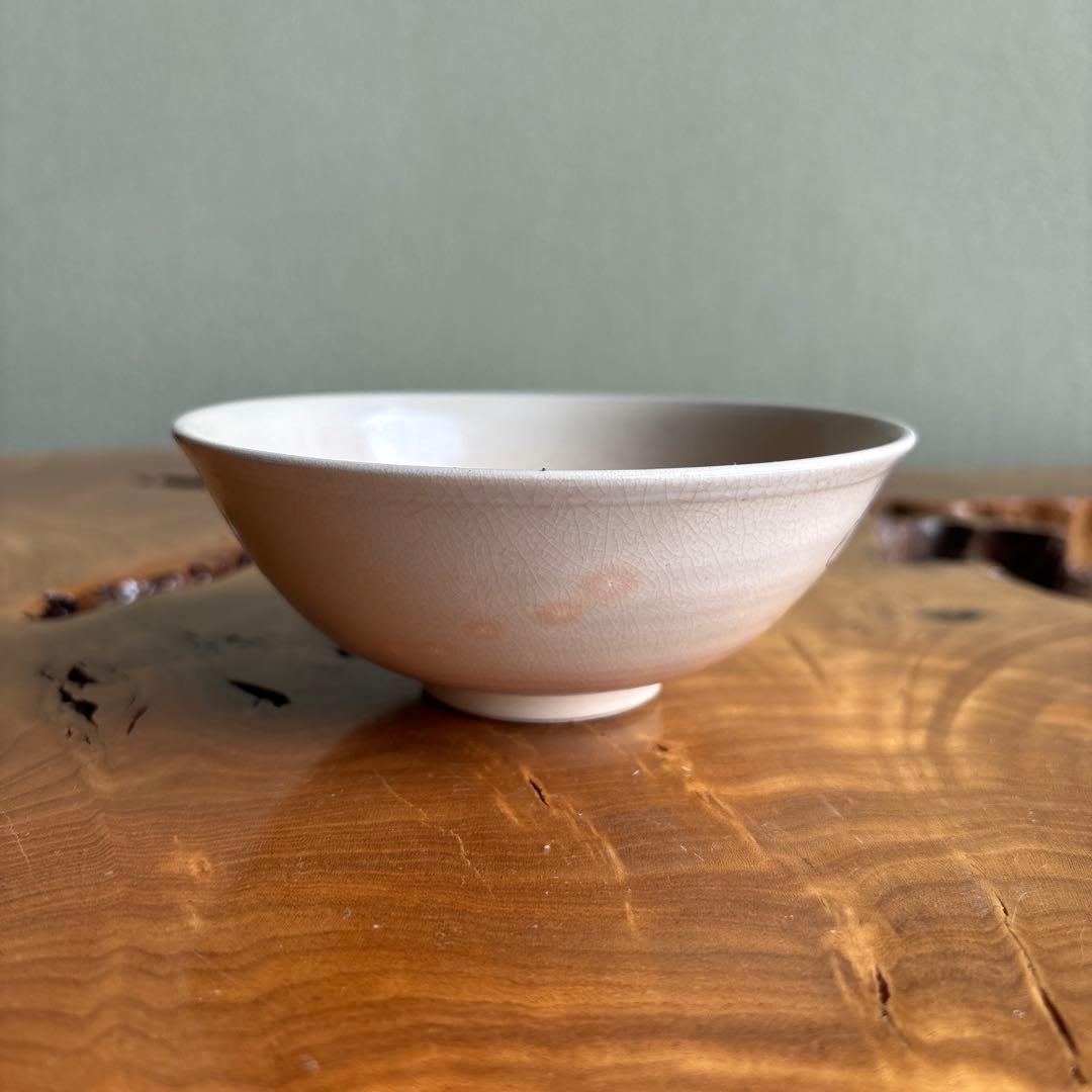 中村香菊造 平茶碗 朝顔 抹茶碗 茶道具 紙箱