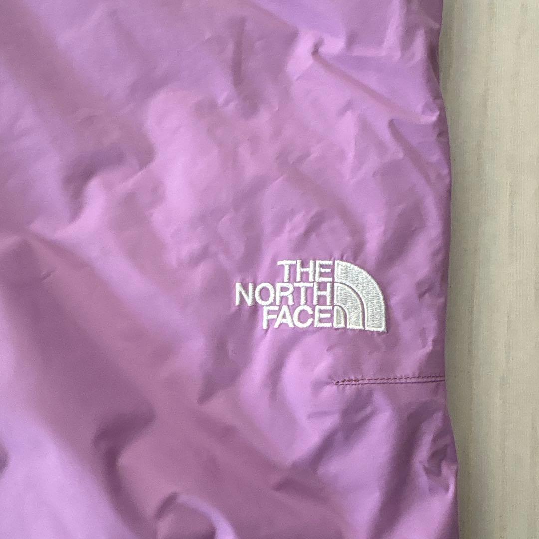THE NORTH FACEオーバーオール パープル　160 レディー XL