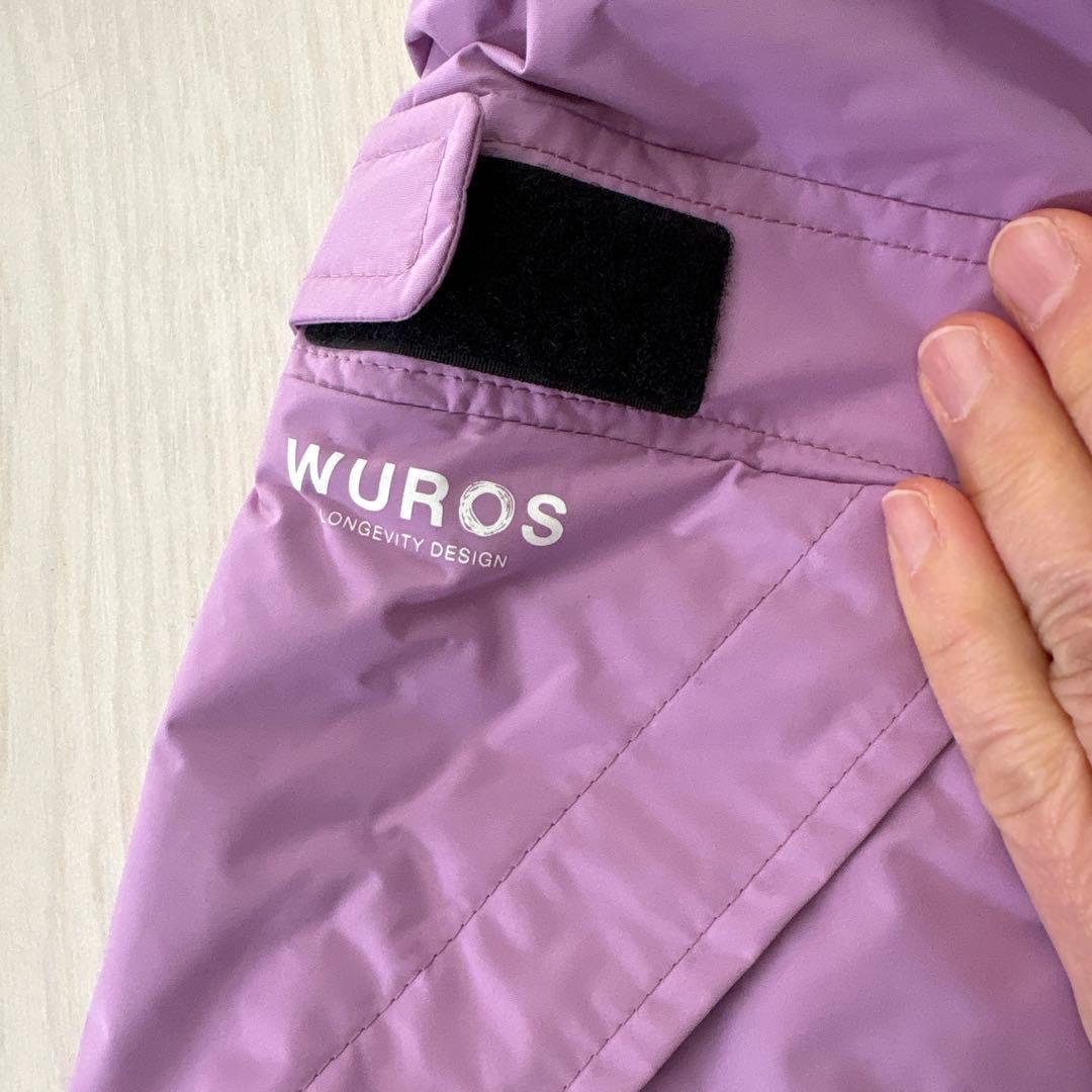 THE NORTH FACEオーバーオール パープル　160 レディー XL