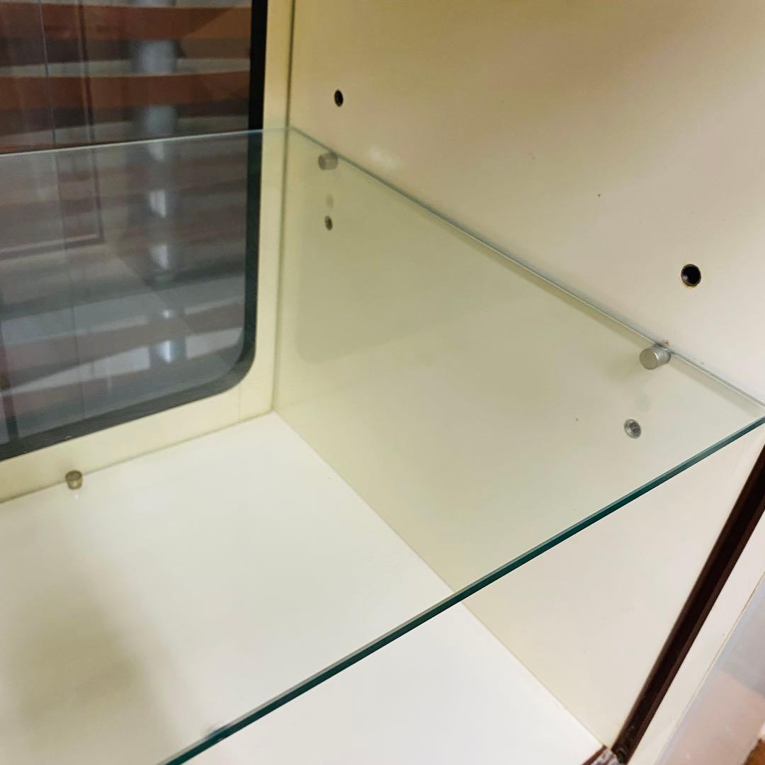 ショーケース 店舗什器 ディスプレイ 展示棚 飾り棚 店舗用レジ台 昭和レトロ