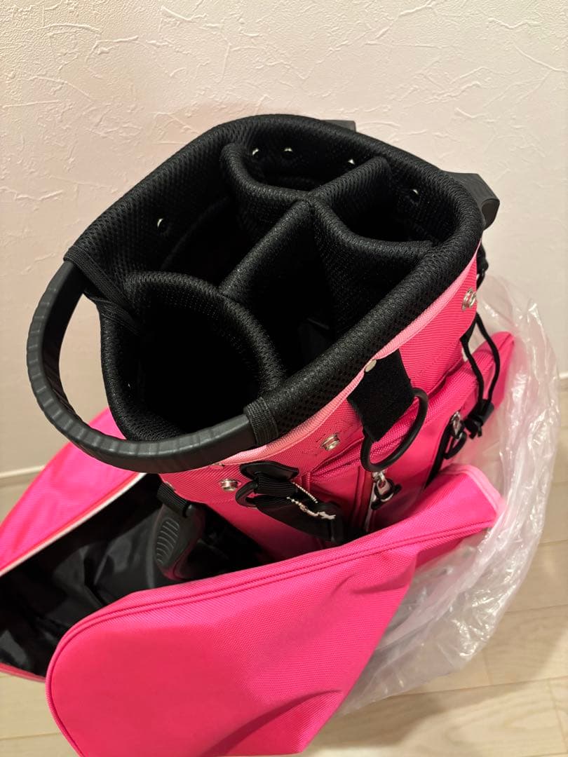ケンママHEAD POWER 161 ピンク ゴルフバッグ 未使用