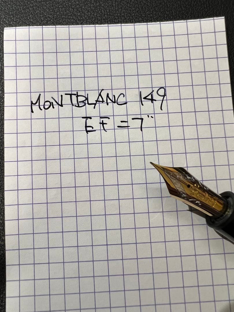 MONTBLANC 149 EFニブ