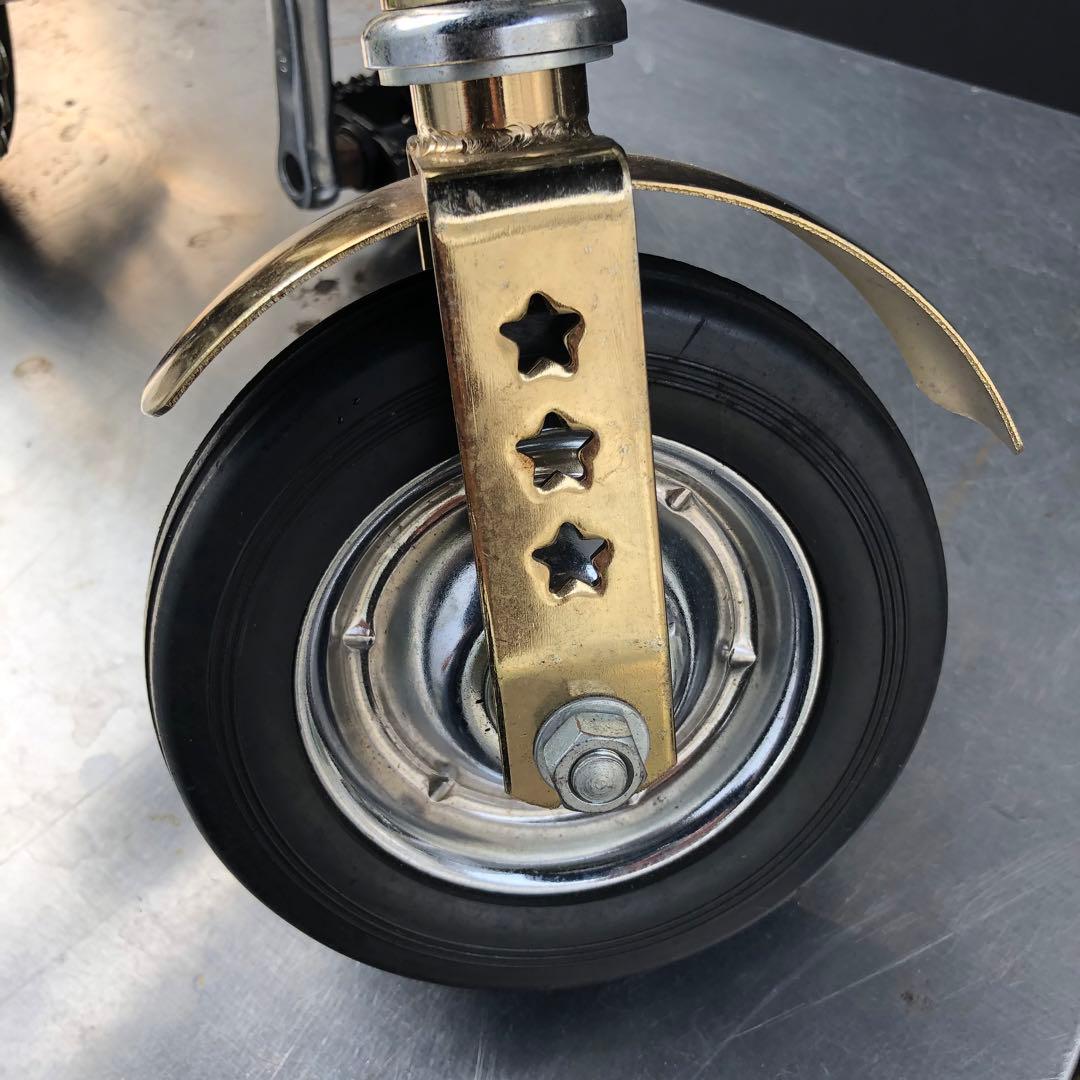 縁*様 豆チャリ　ミニ自転車　インテリア　ミニチャリ アンティーク　ヴィンテージ