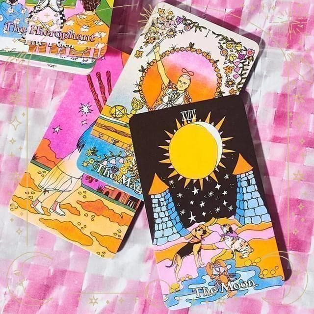 【正規品タロットカード】LGBTQ+の多様性を表現するポップで派手な海外タロット
