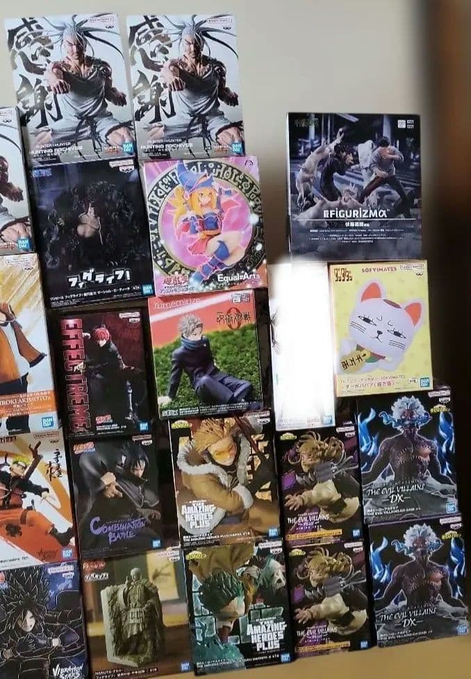 ドラゴンボール　ナルト　ジャンプ　プライズフィギュア　まとめ売り