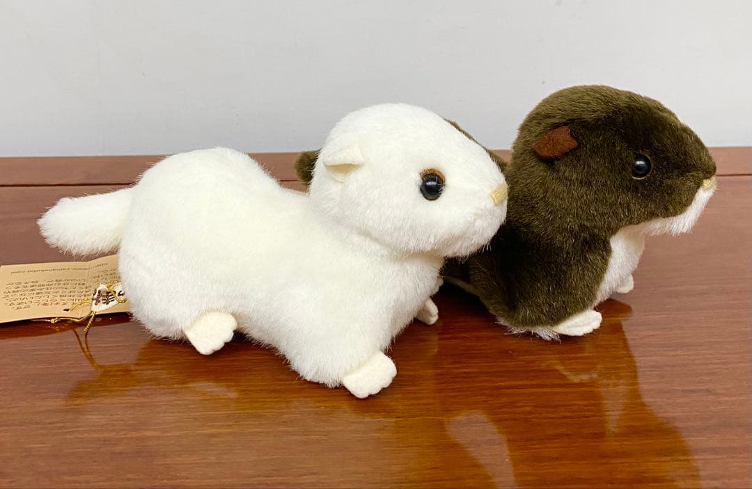 やまね工房　イイズナ　ぬいぐるみ　夏　冬　2点セット タグ付　未使用