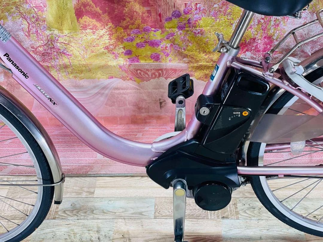 K2701 電動自転車パナソニック ビビ ママチャリ 26インチ 送料無料