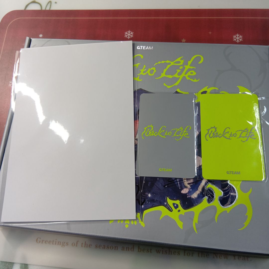 ＆TEAM　プロモアルバム　非売品　サイン入り　Back to Life　レア