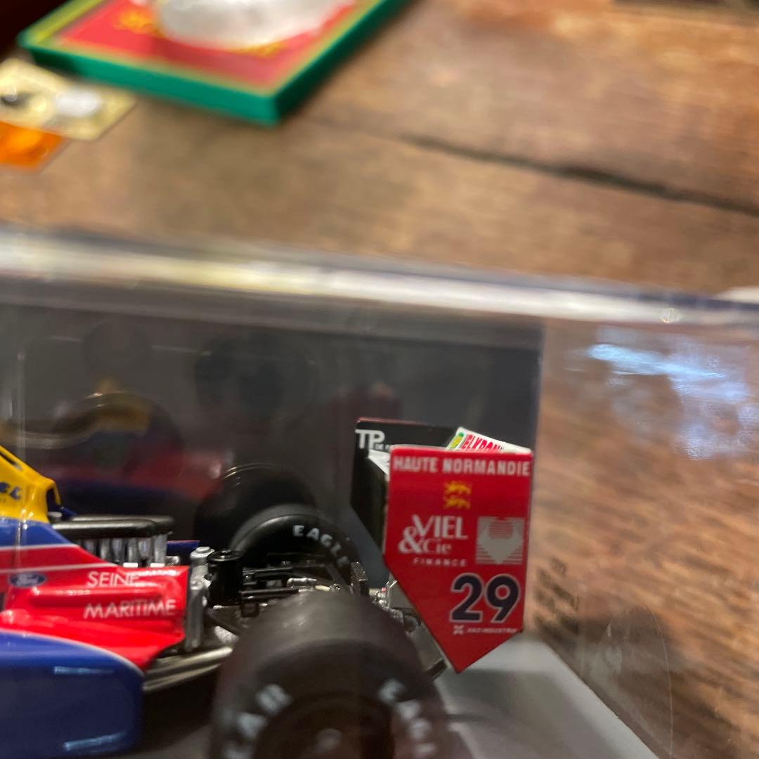 絶版　1/43 ラルース　LC88 1988年モナコGP ヤニック・ダルマス