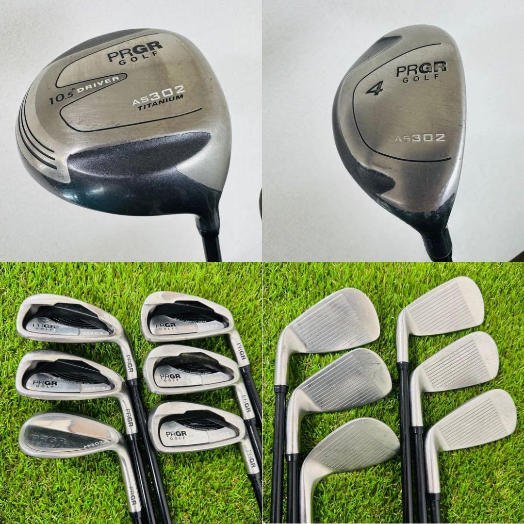【初心者男性向け】PRGR プロギア AS302 ゴルフクラブセット