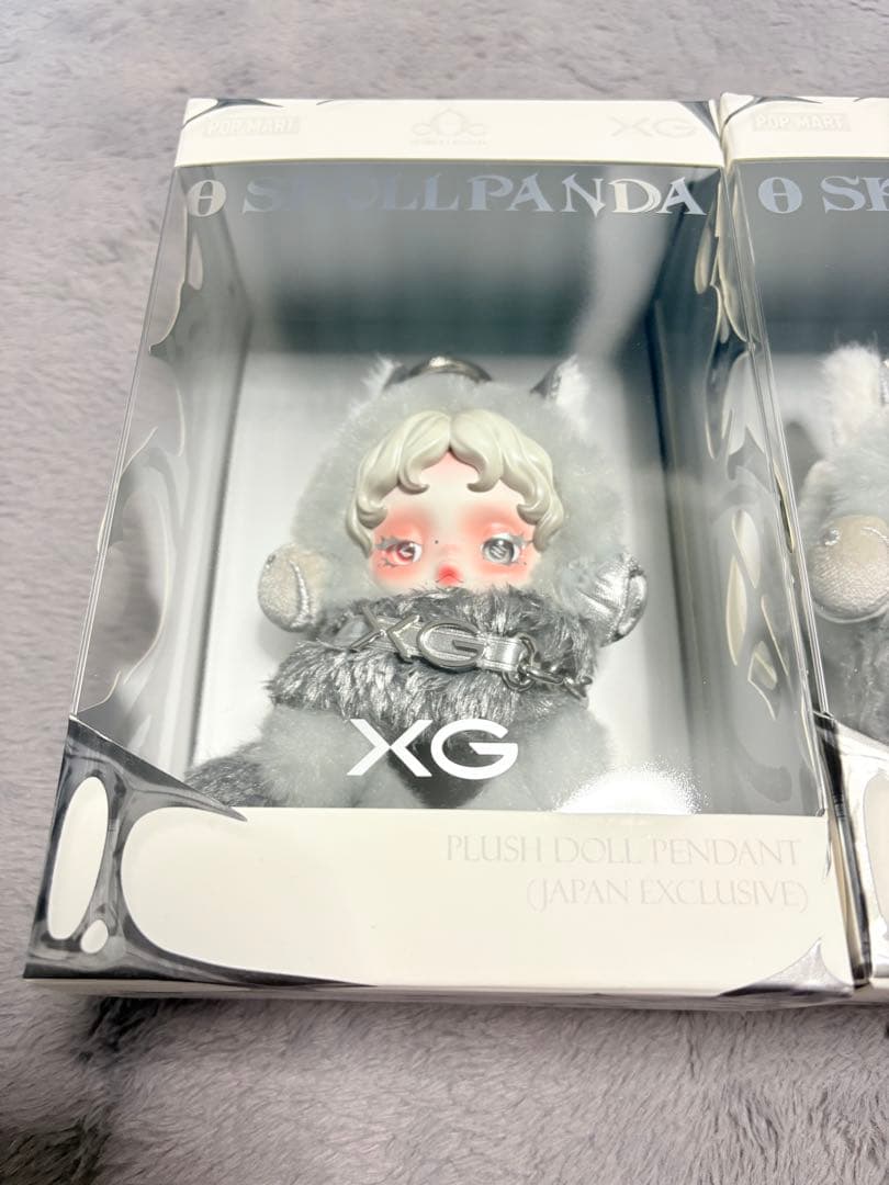 POPMART XG スカルパンダ ぬいぐるみペンダント2個　正規品