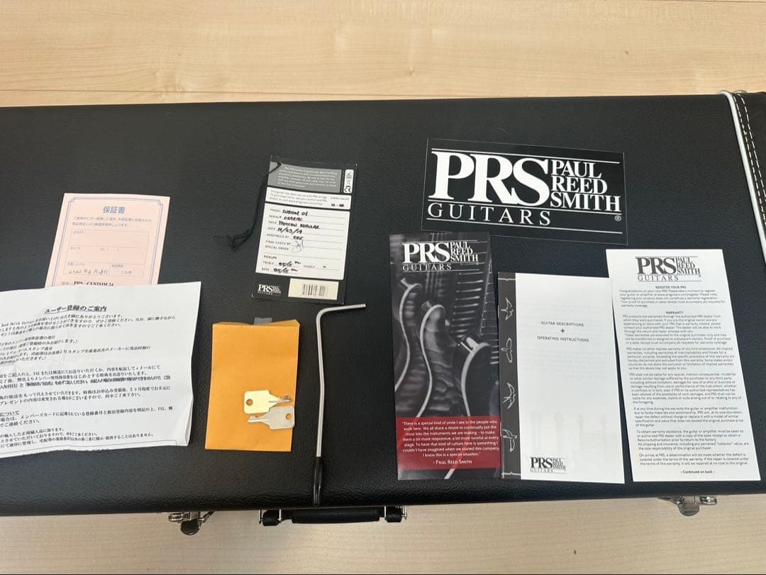 PRS custom24 2019年製【美品】BLACK Cherry